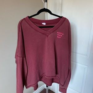 Juicy Couture Cropped Crewneck